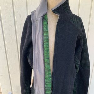 Mountain Hardware Full Zip Wool Blend Sweater